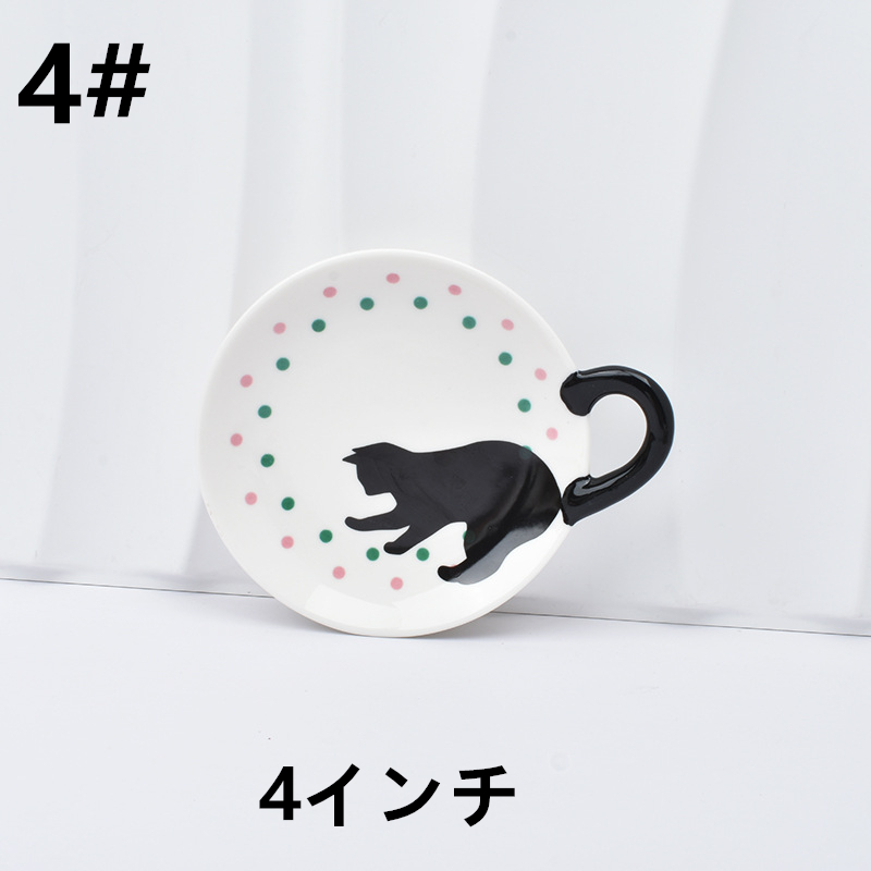 お皿 セラミック 猫 食器 醤油皿 箸置き 小皿 豆皿 可愛い キッチン用品(画像 5 / 5)