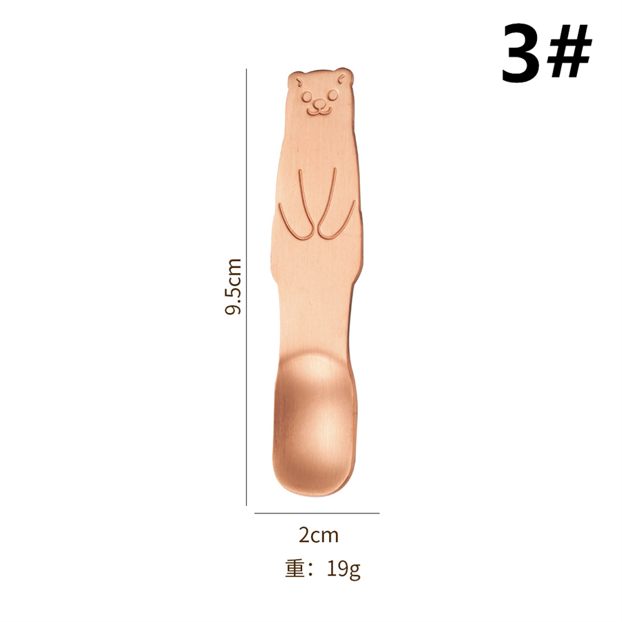 熊 スプーン アイスクリームスプーン 食器 ステンレス 創意的 キッチン用品 可愛い(画像 4 / 5)