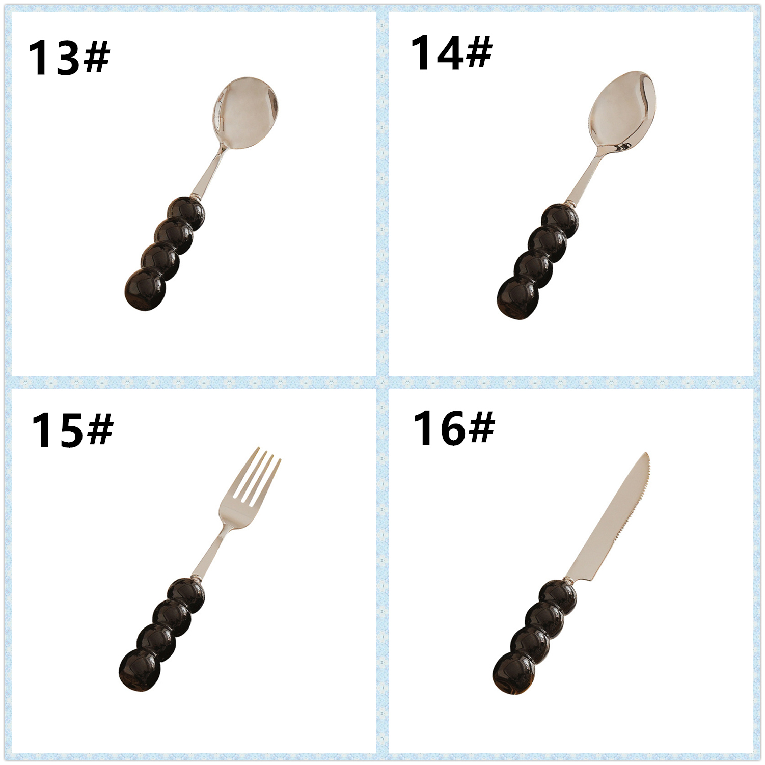 スプーン 食器 ステンレス セラミック 創意的 キッチン用品 可愛い(画像 5 / 5)
