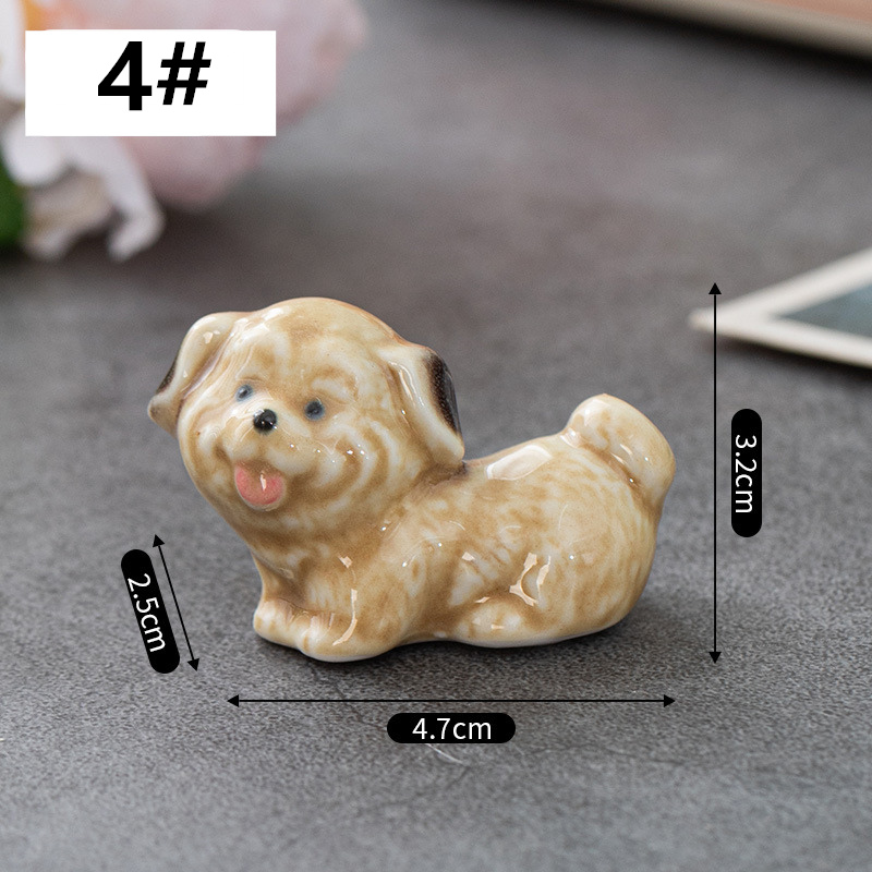 箸置き 犬 セラミック 食器収納ラックセラミックス 食器 キッチン用品 可愛い 贈り物(画像 5 / 5)