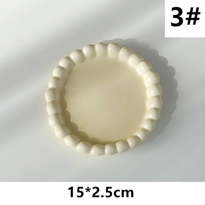 デザート皿 菓子皿 皿 セラミックス 食器 可愛い キッチン用品 陶器(画像 4 / 5)