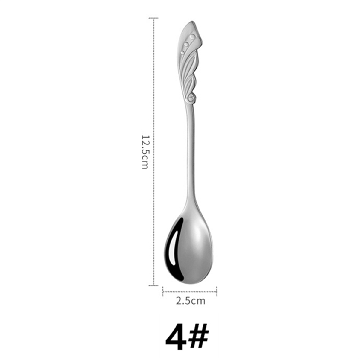 バラ ハート スプーン 食器 ステンレス 創意的 キッチン用品 可愛い(画像 5 / 5)
