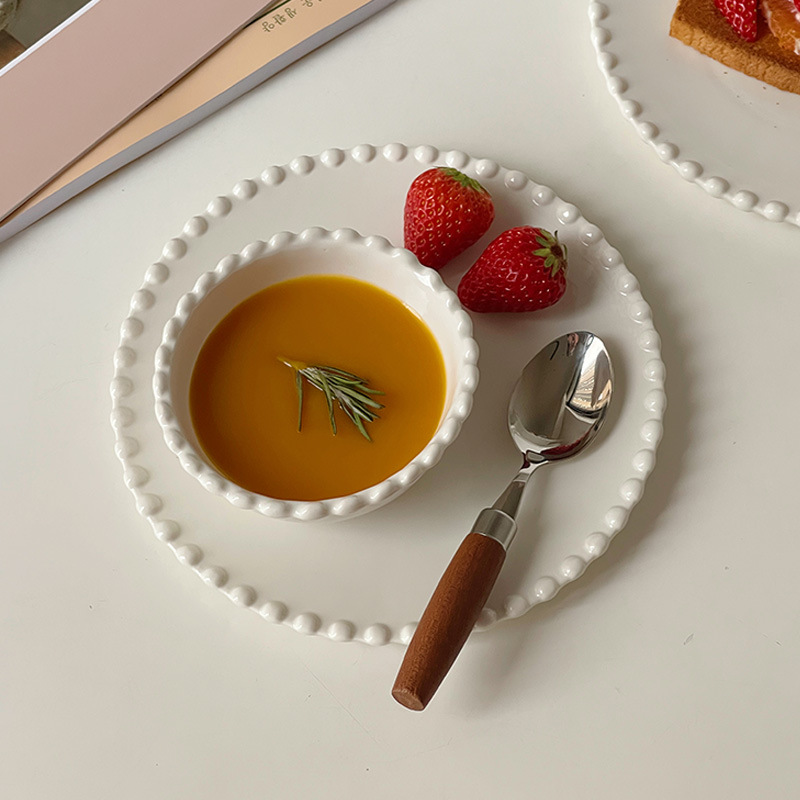 菓子皿 皿 デザート皿 セラミックス 食器 可愛い キッチン用品 陶器(画像 4 / 5)